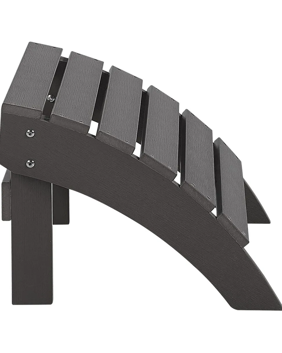 Beliani Rahi Tummanharmaa Adirondack New