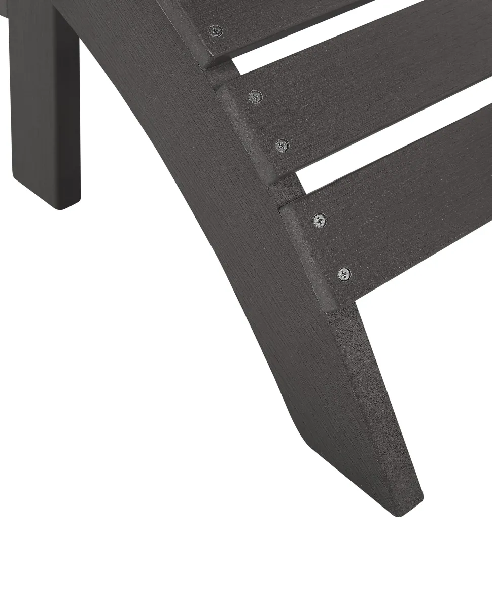 Beliani Rahi Tummanharmaa Adirondack New