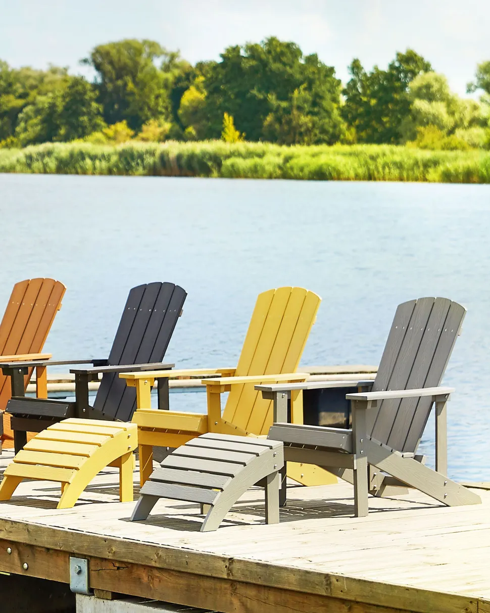 Beliani Rahi Vaaleanruskea Adirondack Outlet