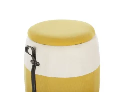 Beliani Rahi Vakosametti Säilytystila Keltainen 36 Cm Ruby Discount