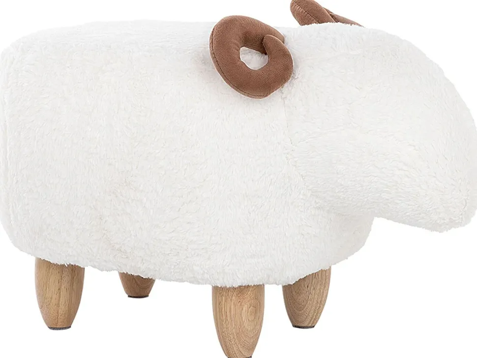 Beliani Rahi Valkoinen Lamb Best