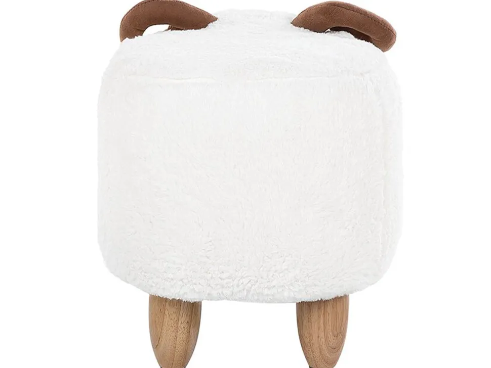 Beliani Rahi Valkoinen Lamb Best