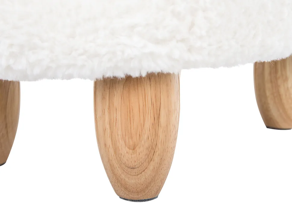 Beliani Rahi Valkoinen Lamb Best