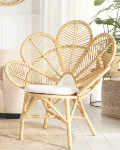 Beliani Riikinkukkotuoli Rottinki Luonnonvari Florentine Best