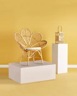 Beliani Riikinkukkotuoli Rottinki Luonnonvari Florentine Best