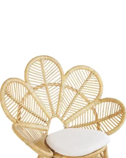 Beliani Riikinkukkotuoli Rottinki Luonnonvari Florentine Best