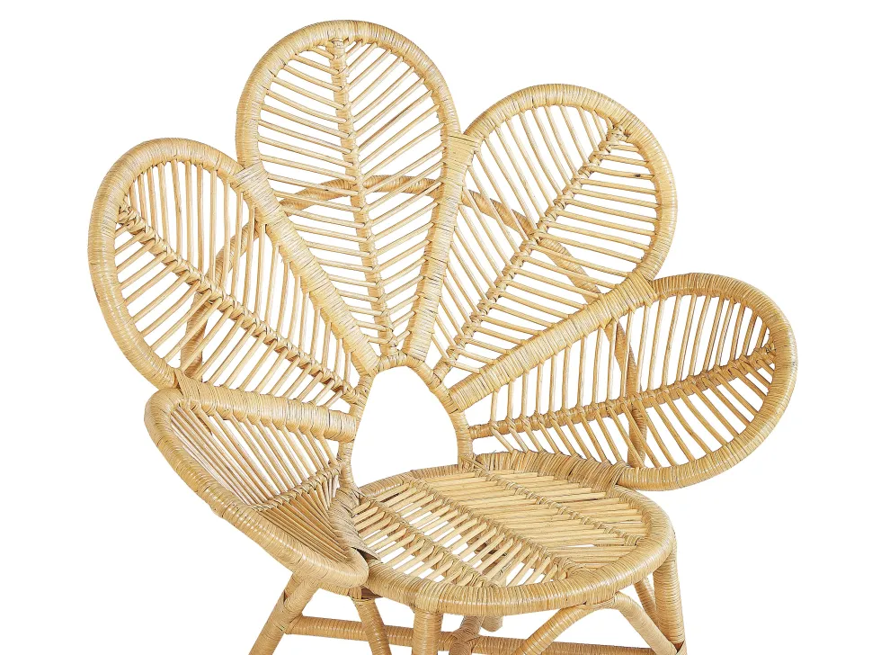 Beliani Riikinkukkotuoli Rottinki Luonnonvari Florentine Best