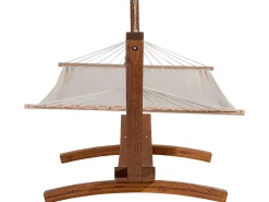 Beliani Riippukeinu Telineella Beige Treviso Best