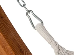 Beliani Riippukeinu Telineella Beige Treviso Best