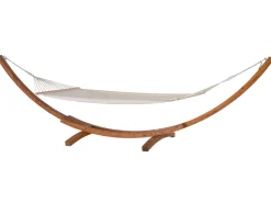 Beliani Riippukeinu Telineella Beige Treviso Best