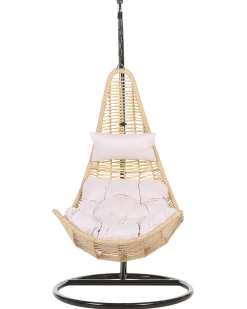 Beliani Riipputuoli Jalustalla Polyrottinki Luonnonvari Atri Ii Outlet