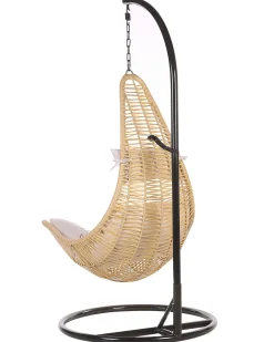 Beliani Riipputuoli Jalustalla Polyrottinki Luonnonvari Atri Ii Outlet