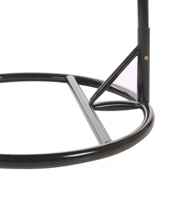 Beliani Riipputuoli Jalustalla Polyrottinki Harmaa Casoli Fashion