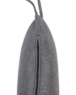 Beliani Riipputuoli Jalustalla Polyrottinki Harmaa Casoli Fashion