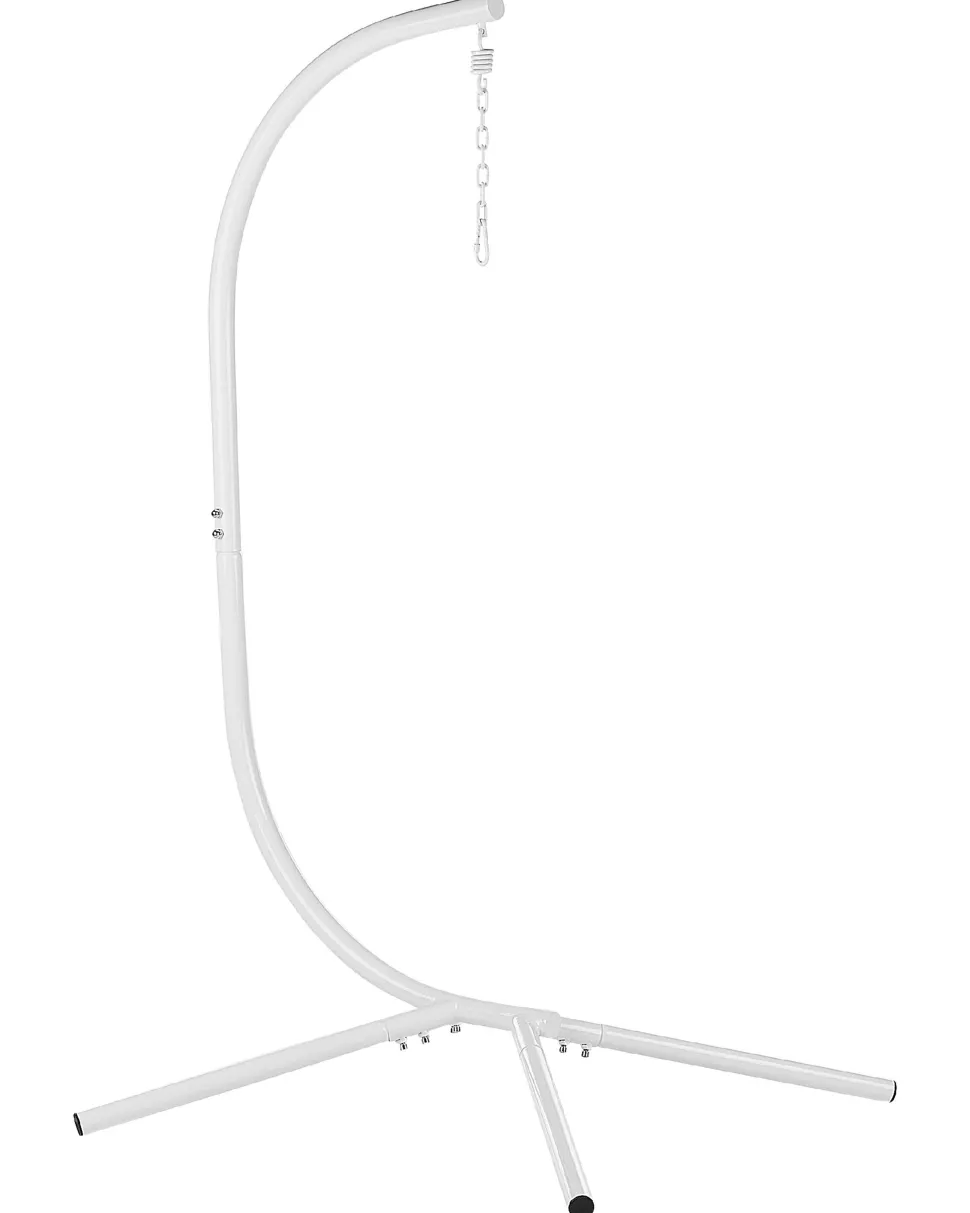 Beliani Riipputuoli Jalustalla Teras Valkoinen Adria Discount