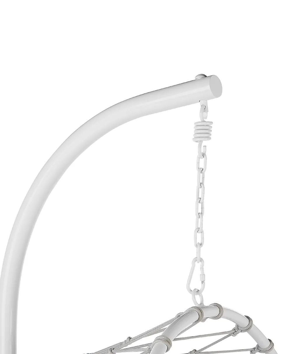 Beliani Riipputuoli Jalustalla Teras Valkoinen Adria Discount