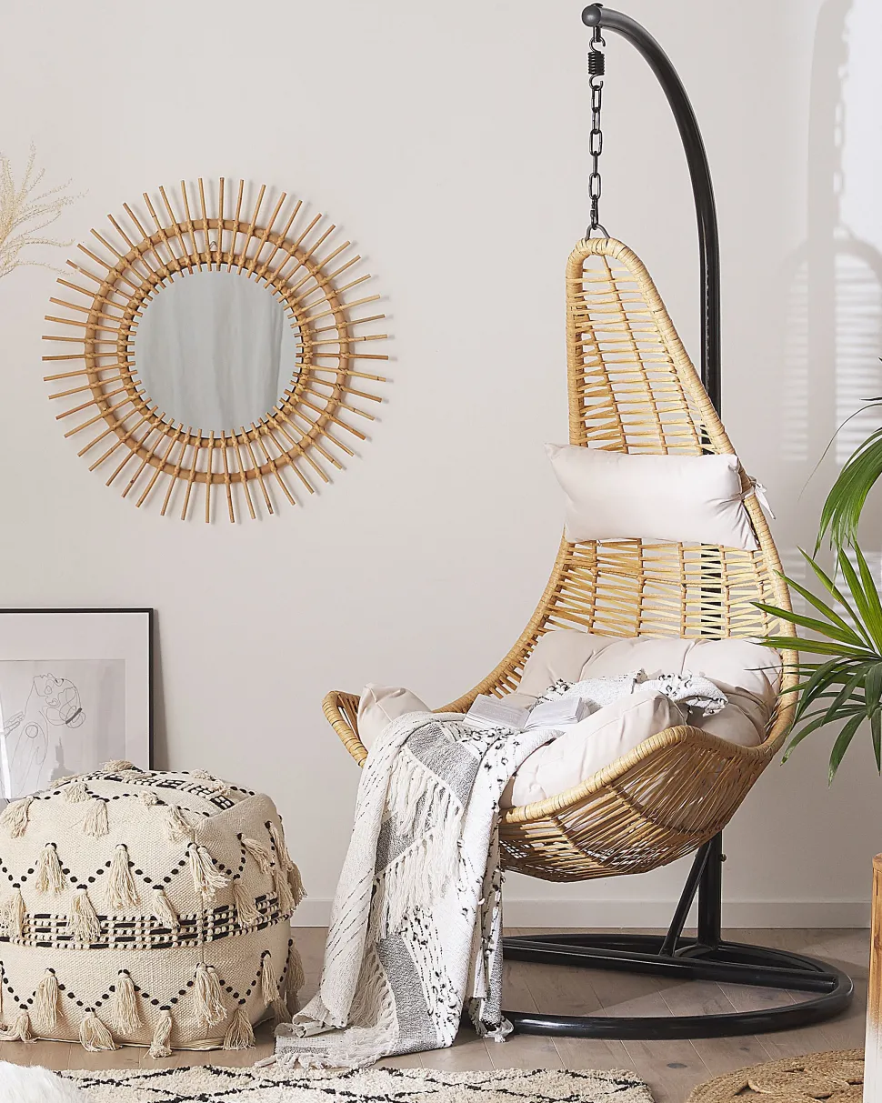 Beliani Riipputuoli Polyrottinki Luonnonvari Atri Ii Cheap