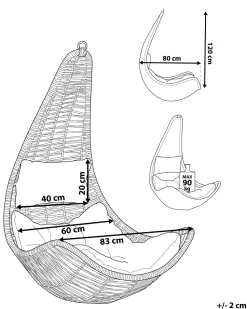 Beliani Riipputuoli Polyrottinki Luonnonvari Atri Ii Cheap