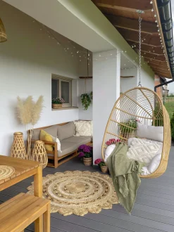 Beliani Riipputuoli Polyrottinki Luonnonvari Casoli Shop