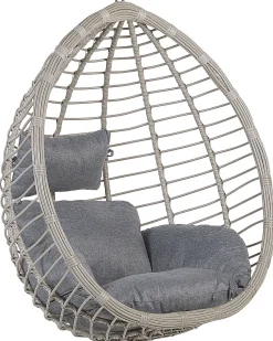 Beliani Riipputuoli Polyrottinki Harmaa Tollo Clearance