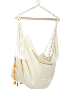 Beliani Riipputuoli Puuvilla Beige Varena Outlet