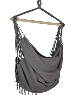 Beliani Riipputuoli Puuvilla Harmaa Bonea Best