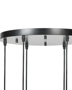 Beliani Riippuvalaisin 6 Polttimoa Lasi Kirkas Bemboka New