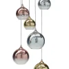 Beliani Riippuvalaisin 6 Polttimoa Lasi Monivarinen Tooma Shop