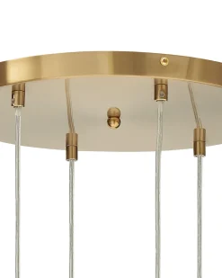 Beliani Riippuvalaisin 6 Polttimoa Lasi Monivarinen Tooma Shop