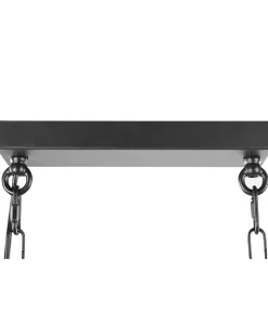 Beliani Riippuvalaisin 3 Polttimoa Rauta Musta Muger Store