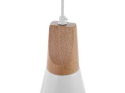 Beliani Riippuvalaisin 3 Polttimoa Alumiini Valkoinen Ticino Cheap