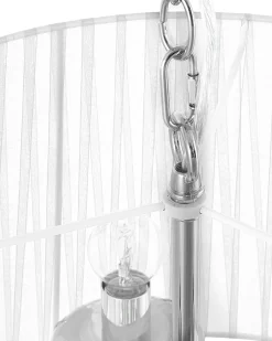 Beliani Riippuvalaisin 3 Polttimoa Valkoinen Evans New