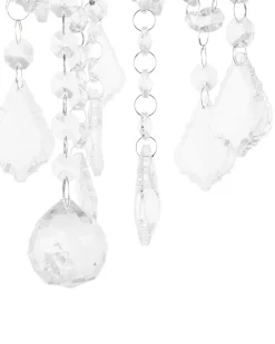 Beliani Riippuvalaisin 3 Polttimoa Valkoinen Evans New