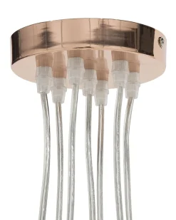 Beliani Riippuvalaisin 7 Polttimoa Metalli Kupari Olza Shop