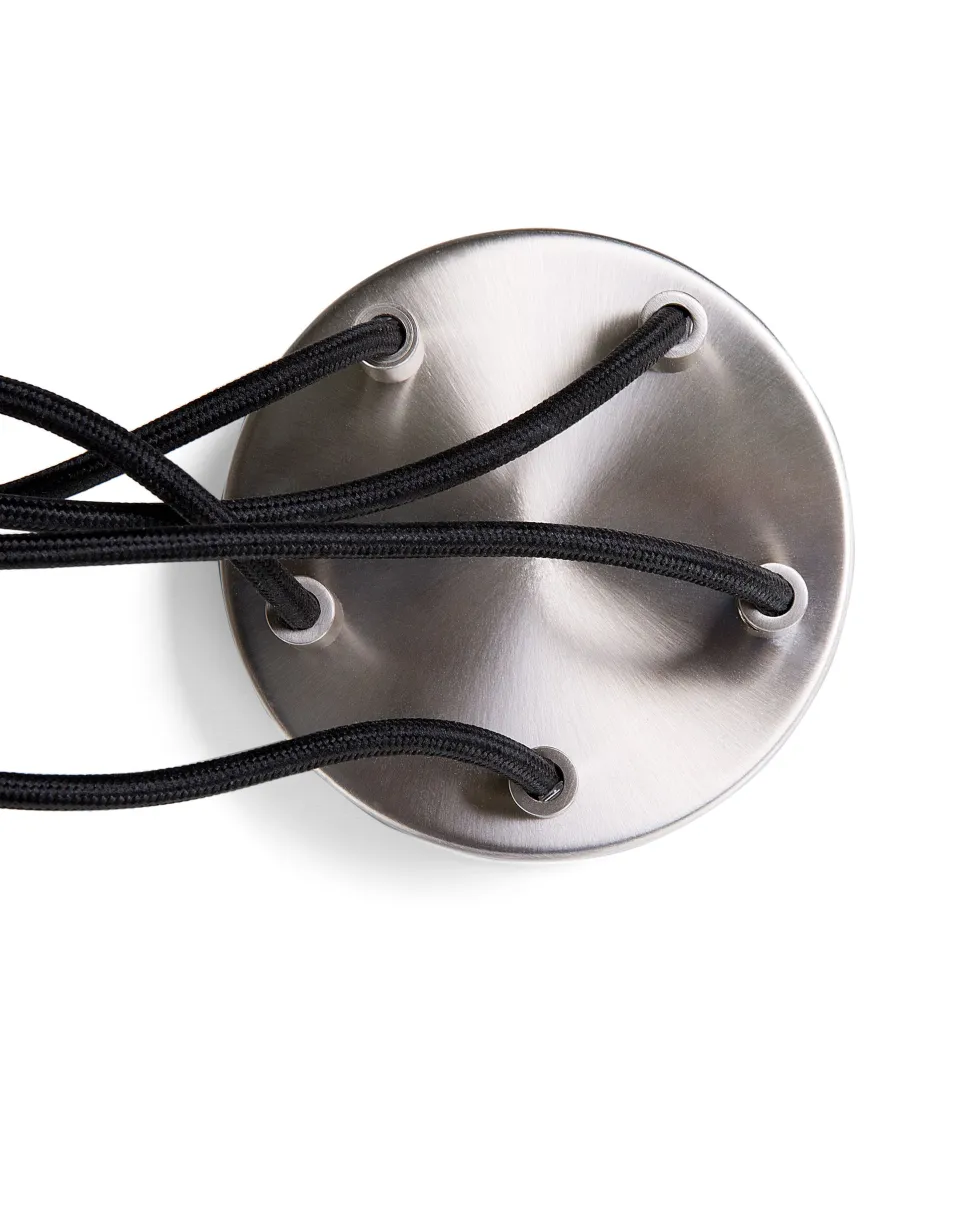 Beliani Riippuvalaisin 5 Polttimoa Betoni Vaaleanharmaa Apure Online