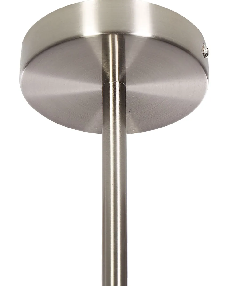 Beliani Riippuvalaisin 10 Polttimoa Teras Hopea Ramis Flash Sale