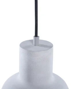 Beliani Riippuvalaisin 3 Polttimoa Betoni Vaaleanharmaa Luni Best Sale