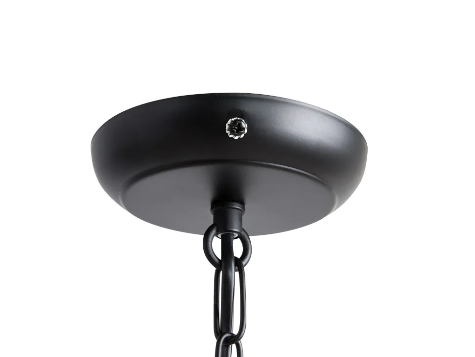 Beliani Riippuvalaisin 3 Polttimoa Rauta Musta Harmen Online