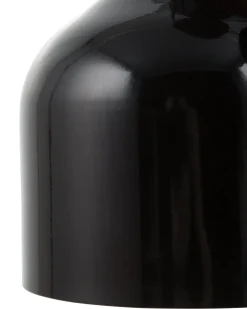 Beliani Riippuvalaisin 5 Polttimoa Metalli Musta Savio Hot