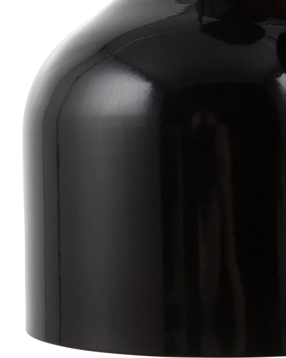 Beliani Riippuvalaisin 5 Polttimoa Metalli Musta Savio Hot