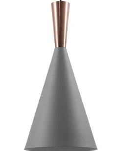 Beliani Riippuvalaisin Alumiini Harmaa/Kupari Tagus Outlet