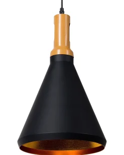 Beliani Riippuvalaisin Alumiini Musta Mackenzie Cheap