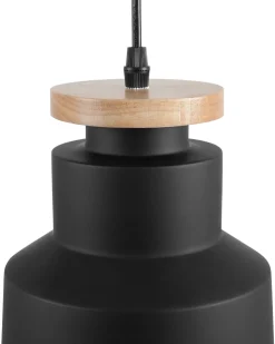 Beliani Riippuvalaisin Alumiini Musta Neva Shop