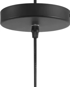 Beliani Riippuvalaisin Alumiini Musta Neva Shop