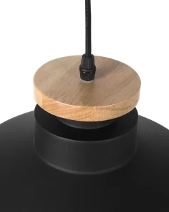 Beliani Riippuvalaisin Alumiini Musta Danube Store