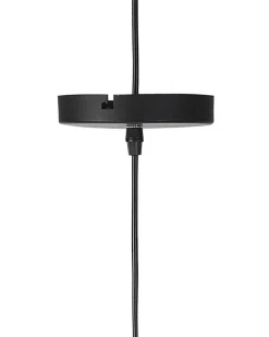 Beliani Riippuvalaisin Alumiini Musta Danube Store