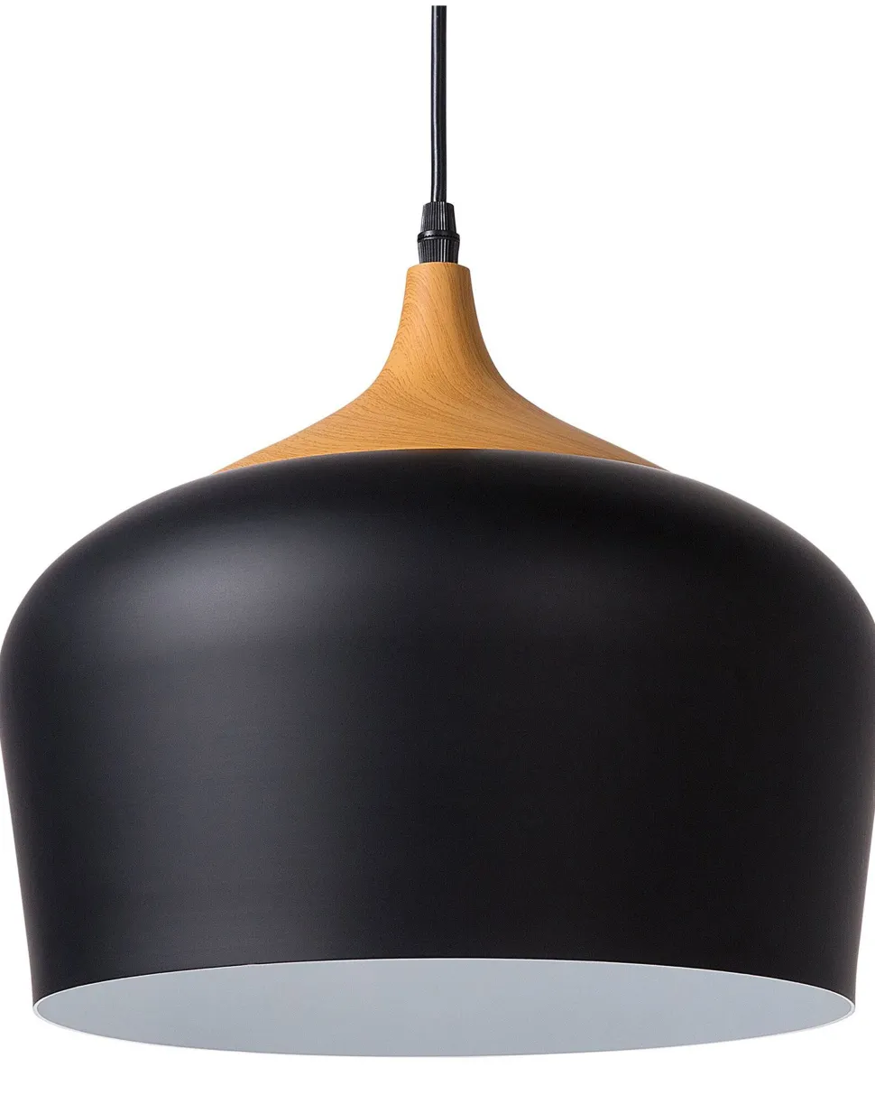 Beliani Riippuvalaisin Alumiini Musta Angara Clearance