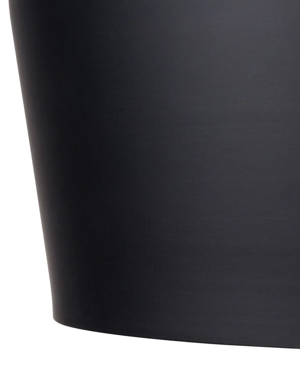 Beliani Riippuvalaisin Alumiini Musta Angara Clearance