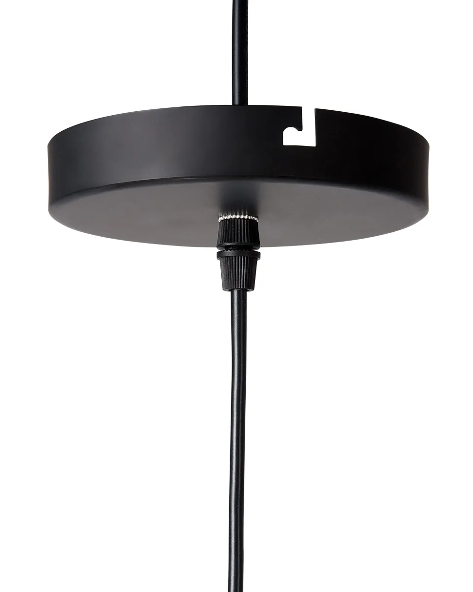 Beliani Riippuvalaisin Alumiini Musta Angara Clearance