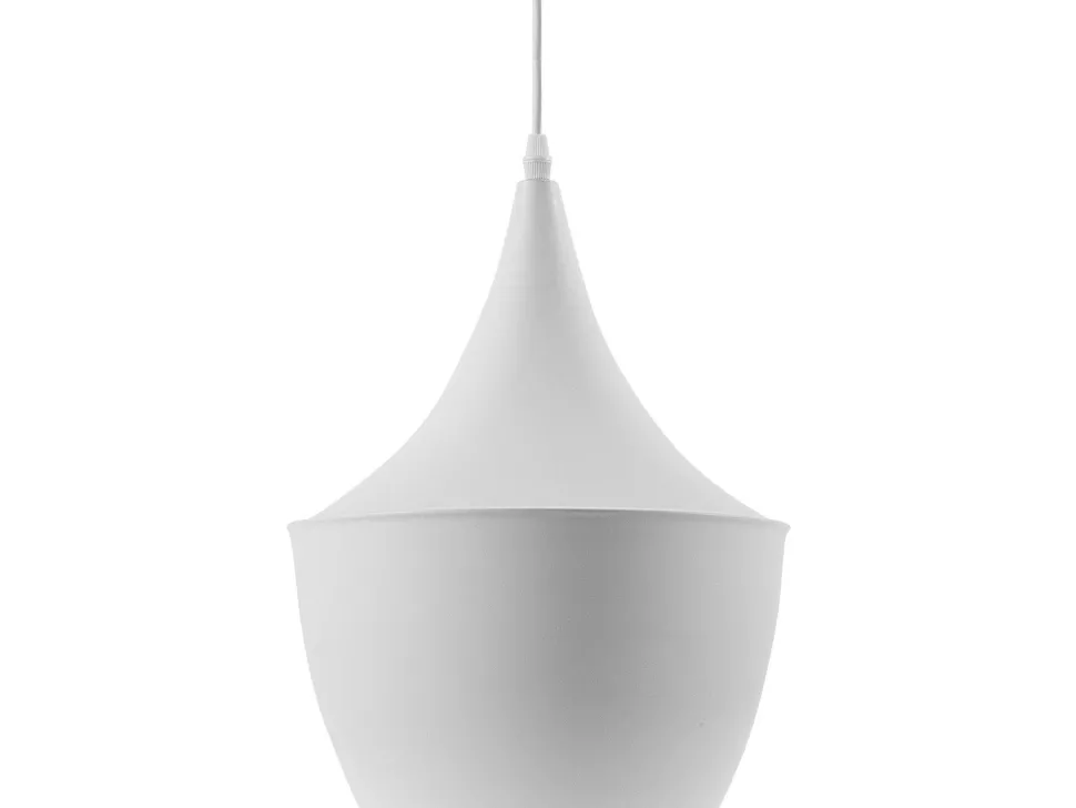 Beliani Riippuvalaisin Alumiini Valkoinen Fraser Flash Sale